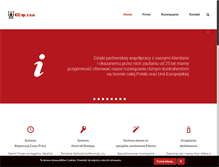 Tablet Screenshot of icc.com.pl