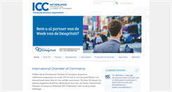 Desktop Screenshot of icc.nl