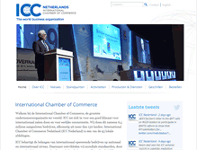 Tablet Screenshot of icc.nl