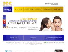 Tablet Screenshot of icc.com.pa